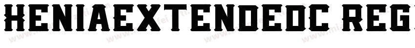 XeniaExtendedC Regul字体转换